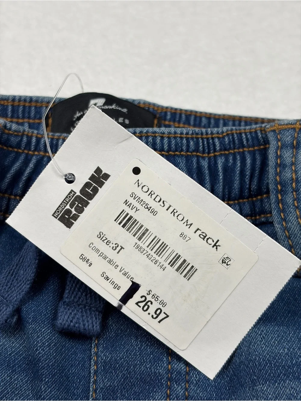 7 For All Mankind Dark Blue Jogger Jeans‎ 3T